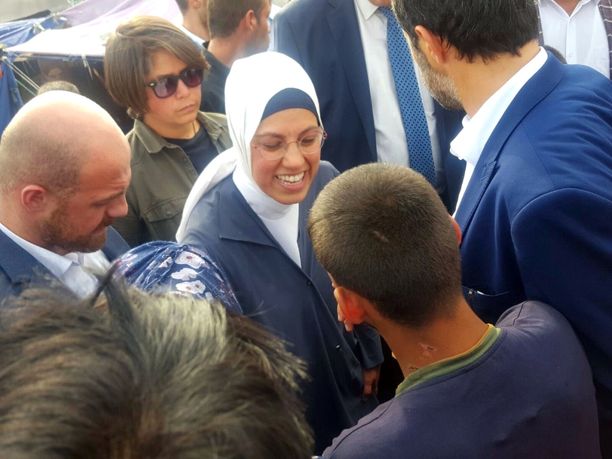 AK Parti\'li Kavakçı Teröristlerin Vurduğu Sığınmacıları Ziyaret Etti