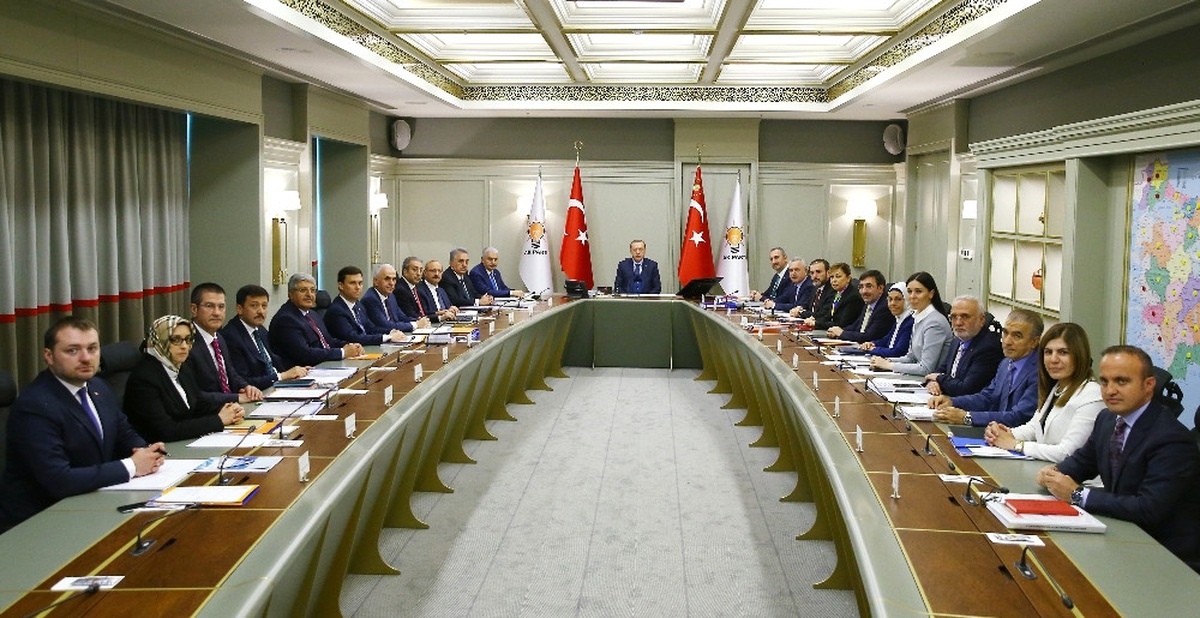 AK Parti Merkez Yürütme Kurulu Toplandı