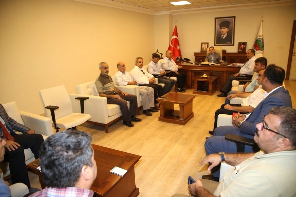 Başkan Taşkın Muhtarlarla Bir Araya Geldi