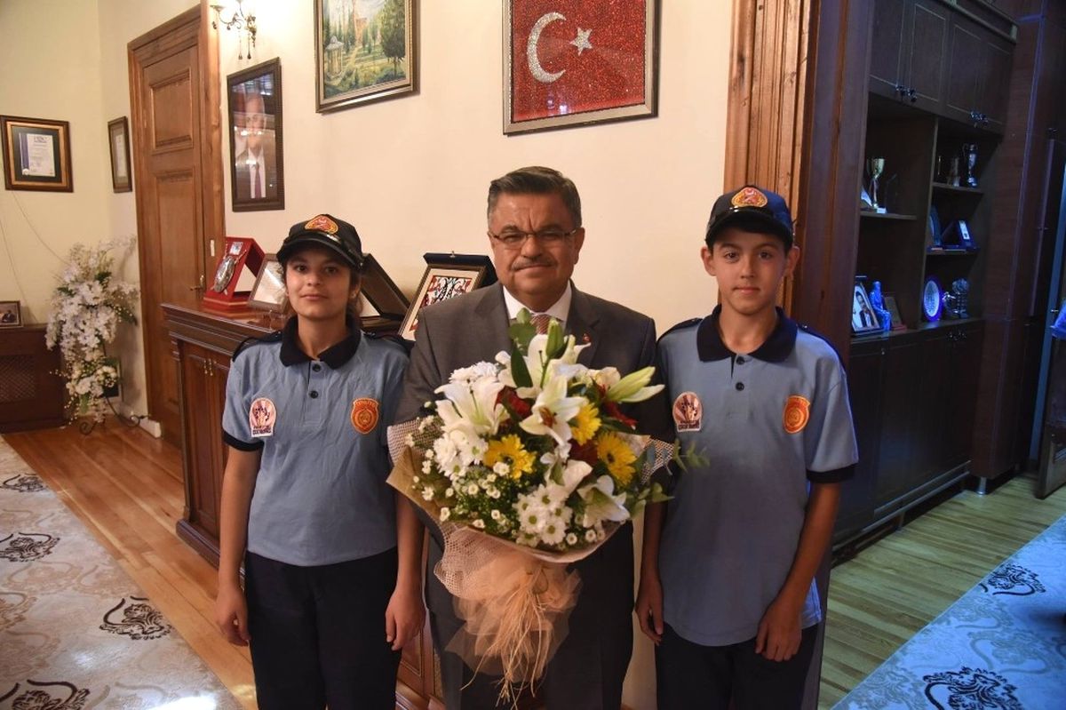 Başkan Yağcı İtfaiyecileri Ağırladı