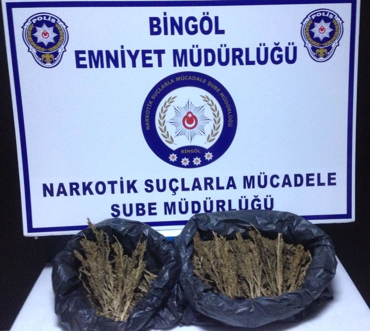 Bingöl\'de 59 Kilogram Esrar Ele Geçirildi, 5 Şüpheli Tutuklandı