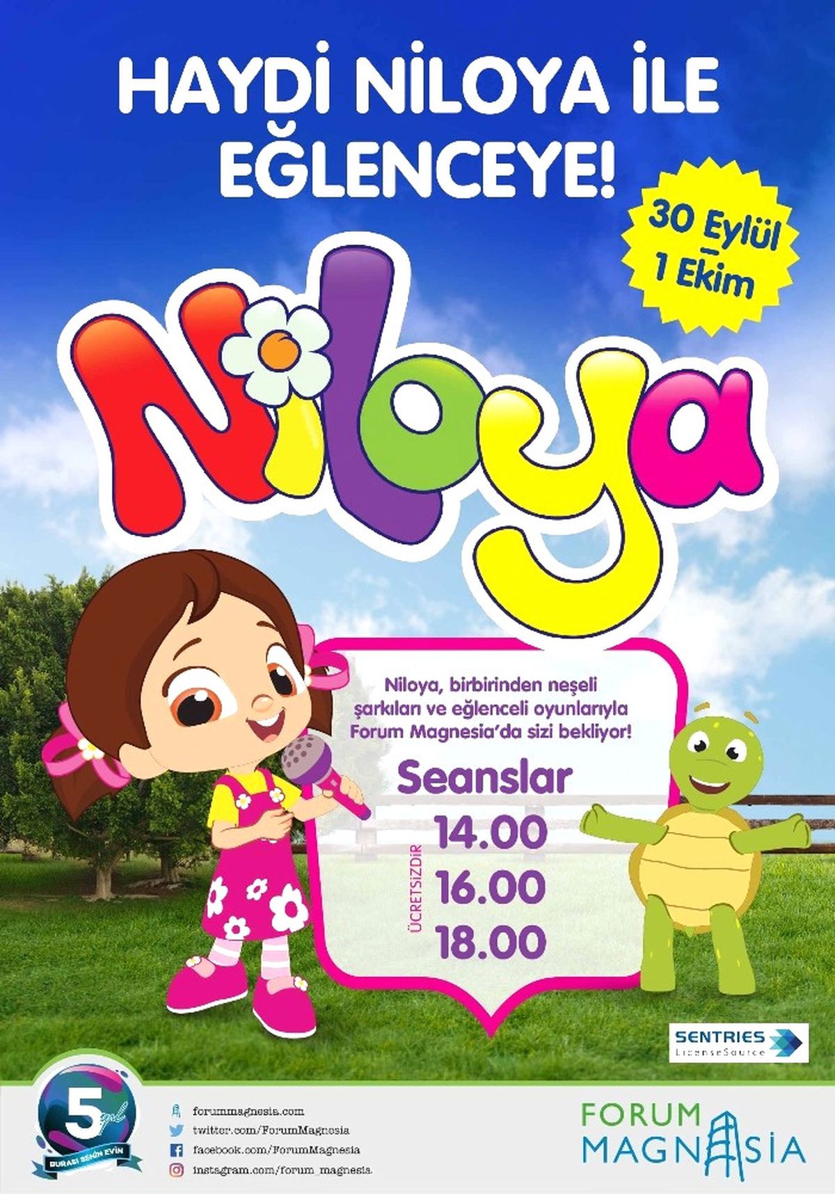 Forum Magnesia Niloya\'yı Çocuklarla Buluşturacak