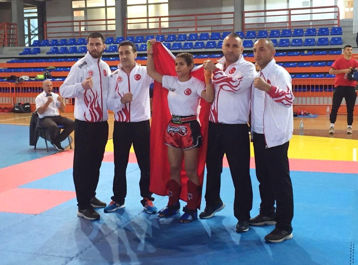 Haliliyeli Gökçe Kickboks Balkan Şampiyonu Oldu