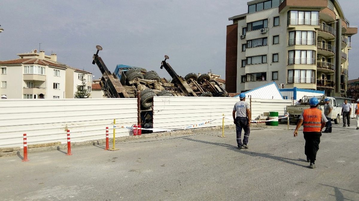 İnşaatta Vinç Dehşeti