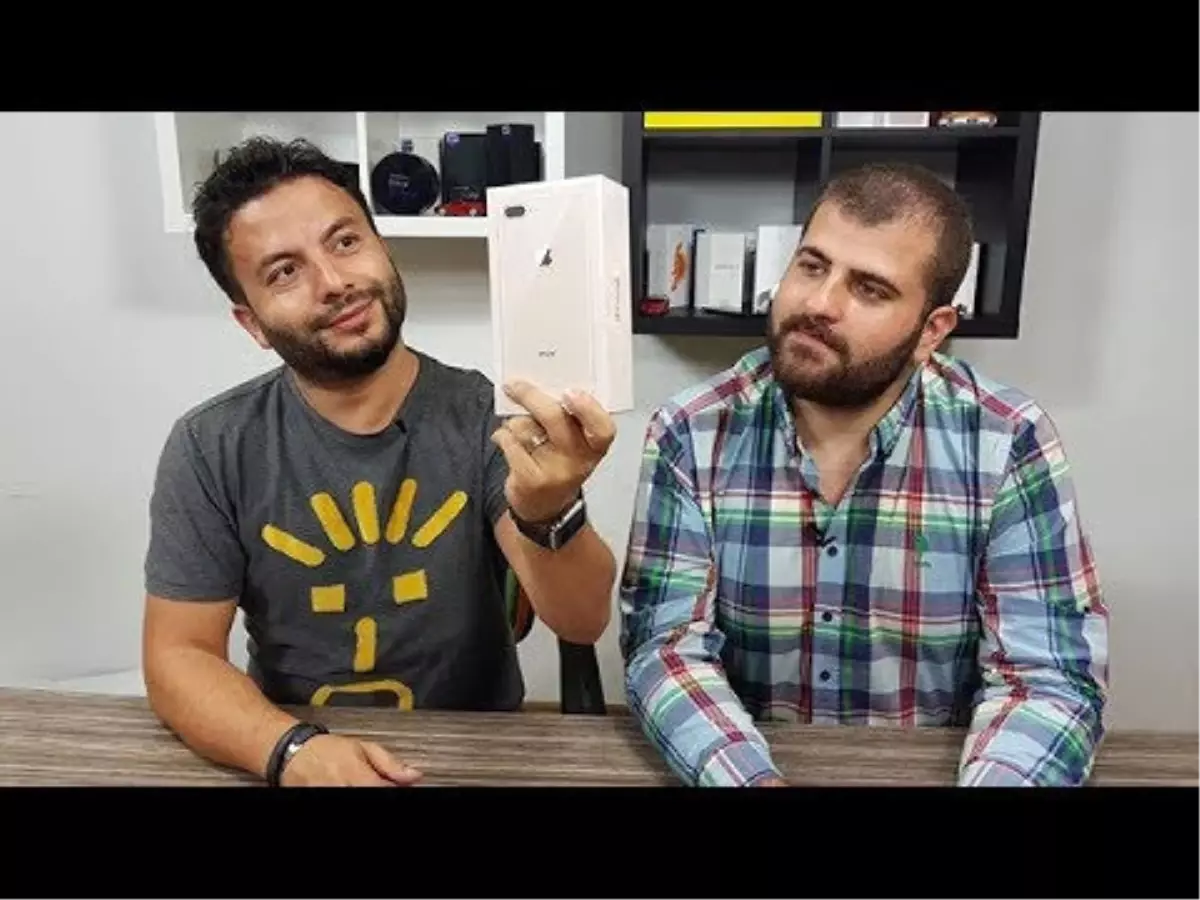 İphone 8 Plus Türkiye Topraklarında! (Video)