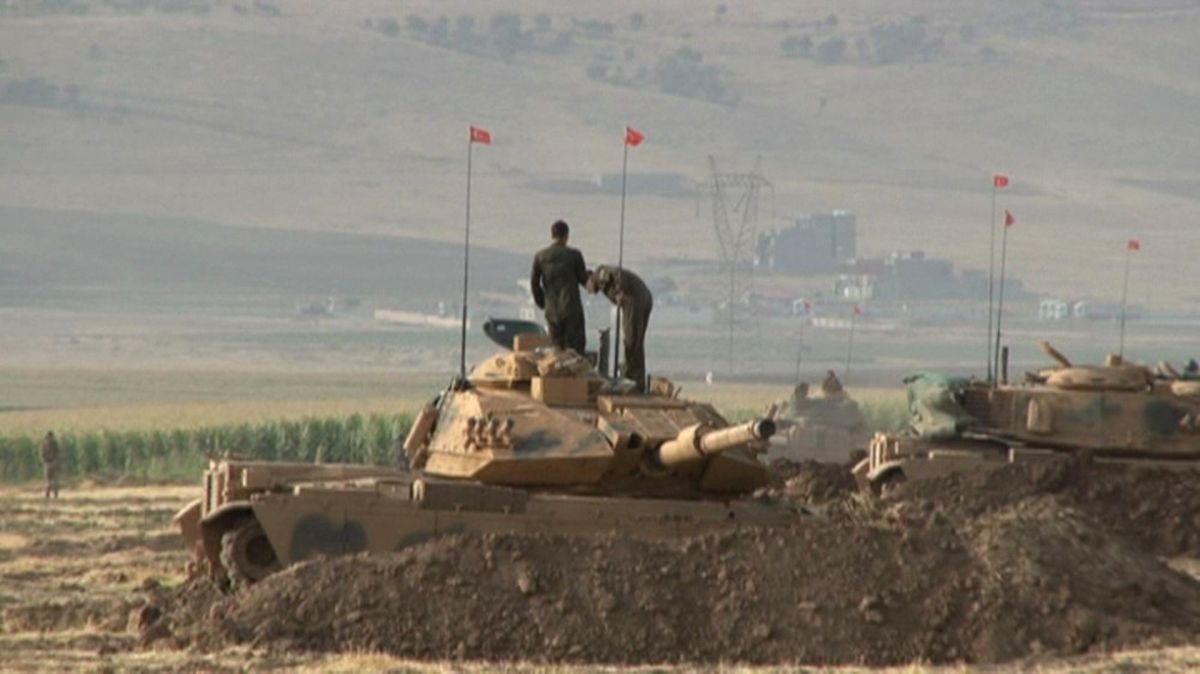Irak Askerleri Tatbikat Alanında
