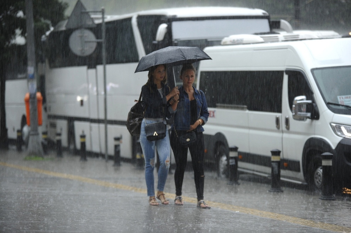 İstanbul İçin Kuvvetli Yağış Uyarısı