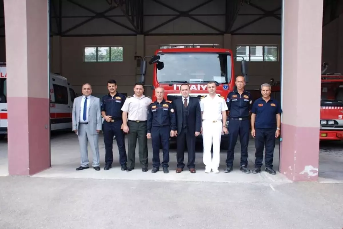 Kaymakam Sözer, İtfaiyecilerin Gününü Kutladı