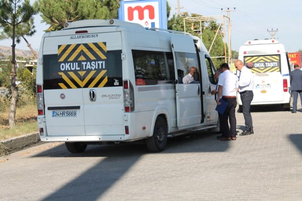 Okul Servisleri Denetlendi