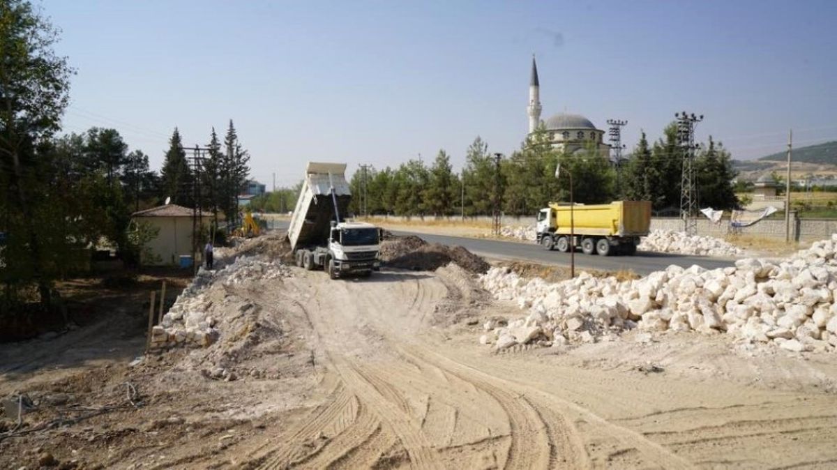Osb Yolunda Yol Genişletme Çalışması
