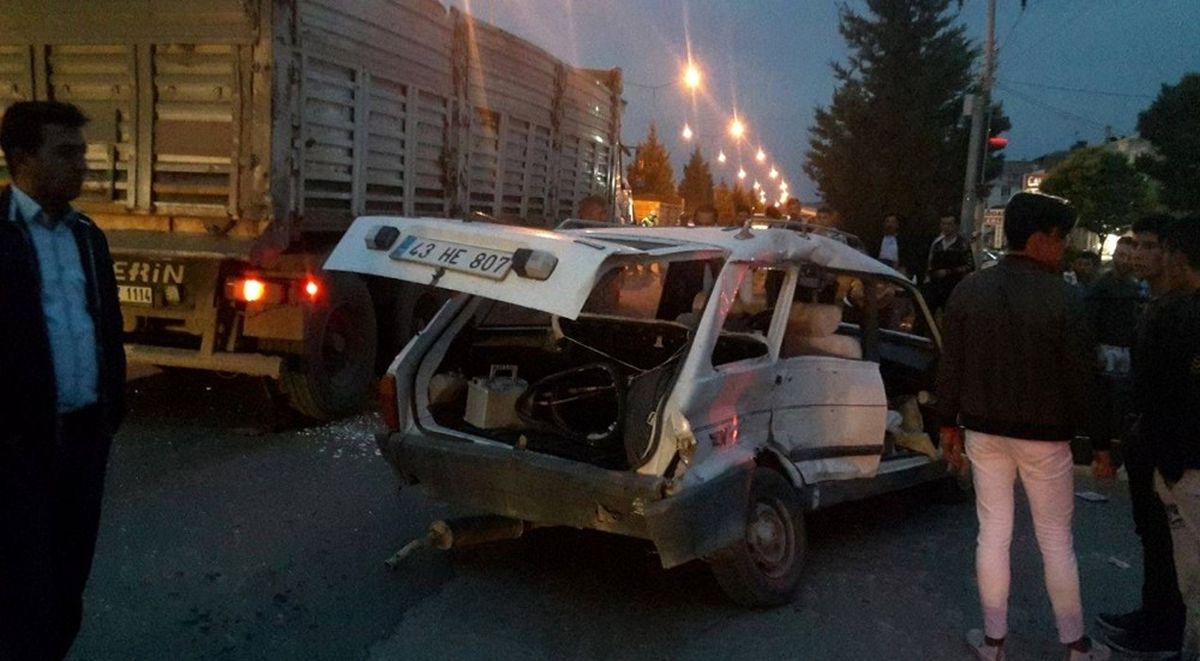 Tavşanlı\'da Trafik Kazası: 1 Yaralı