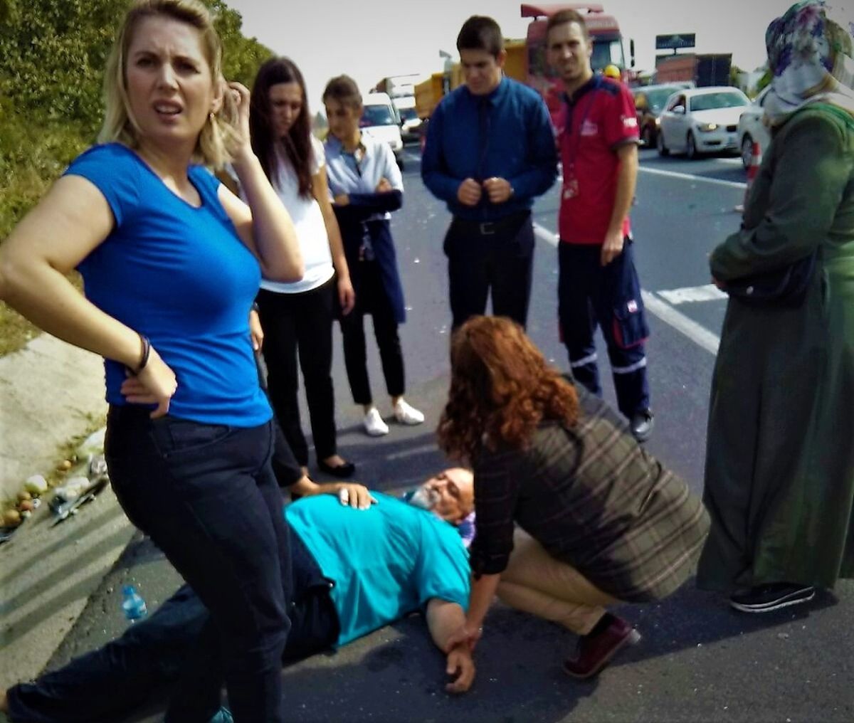 Tekirdağ\'da Trafik Kazası: 2 Yaralı
