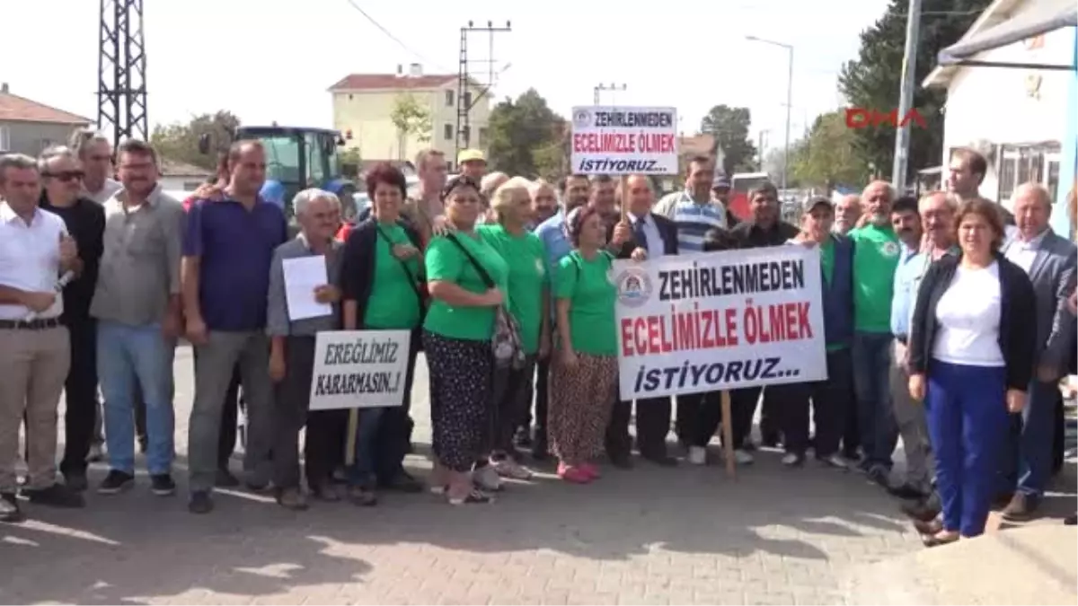 Tekirdağ Kum Ocağı Çed Toplantısına Katılan Olmadı