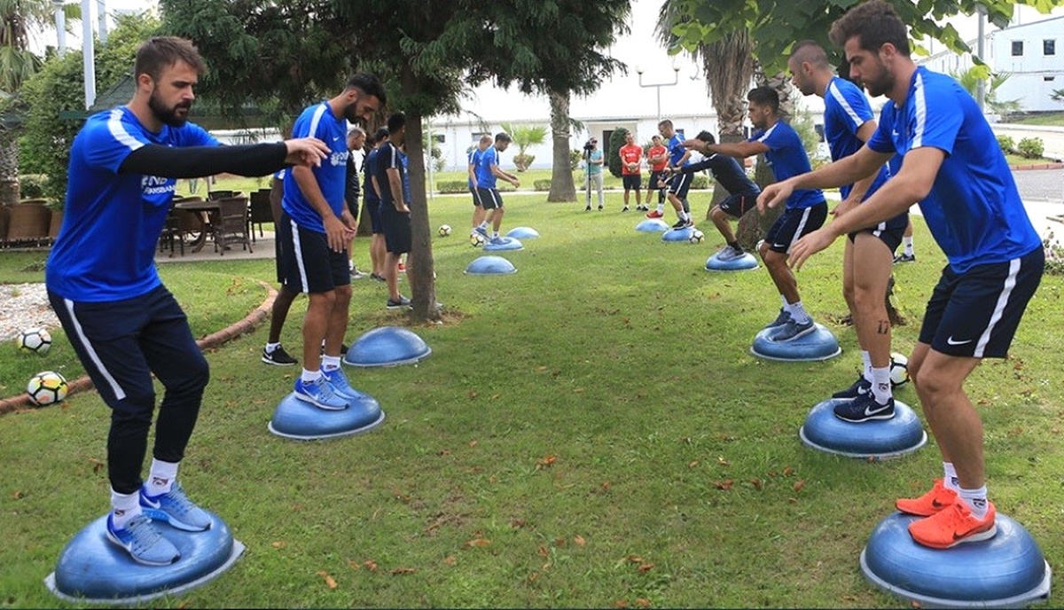 Trabzonspor Denge ve Kuvvet Çalışması Yaptı