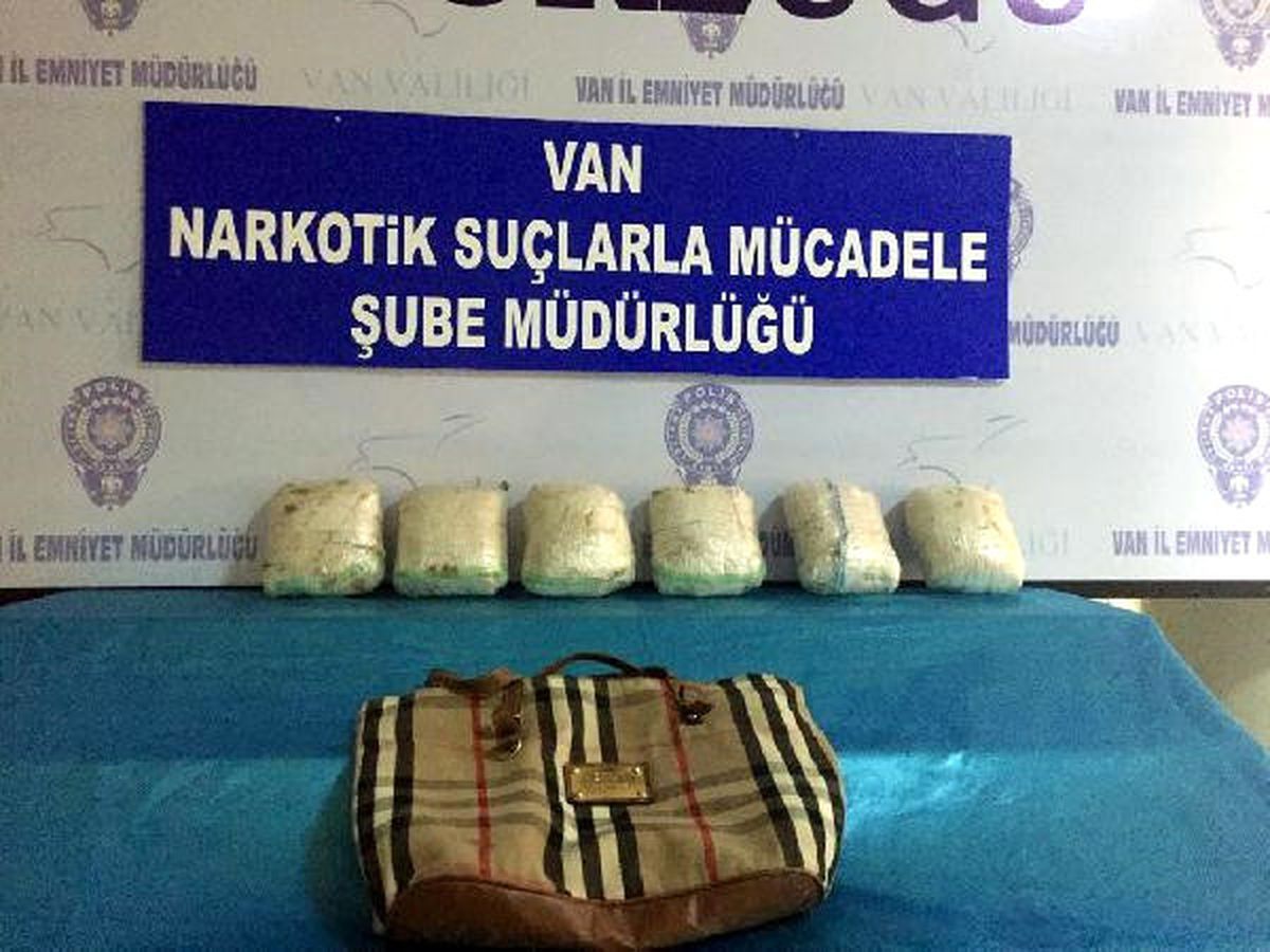 Van\'da 6 Kilo Eroin Ele Geçirildi