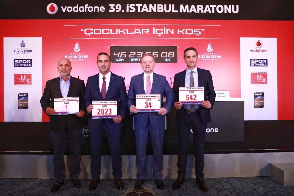 Vodafone 39\'uncu İstanbul Maratonu\'nda Kıtalar Çocuklar İçin Birleşecek
