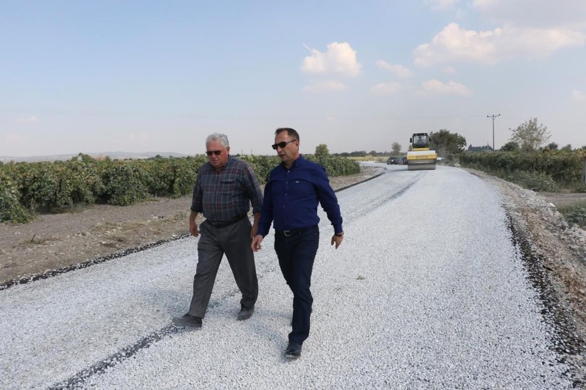 Asfalt Çalışmasına Yerinde İnceleme