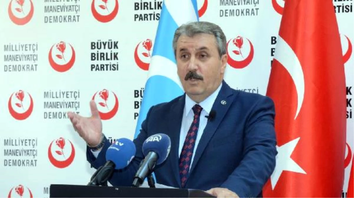 BBP Genel Başkanı Destici\'den Telafer ve Tazehurmatu Açıklaması