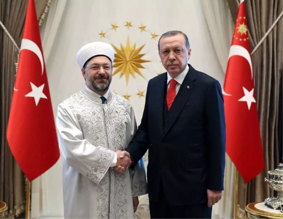 Diyanet İşleri Başkanı Ali Erbaş Beştepe\'de