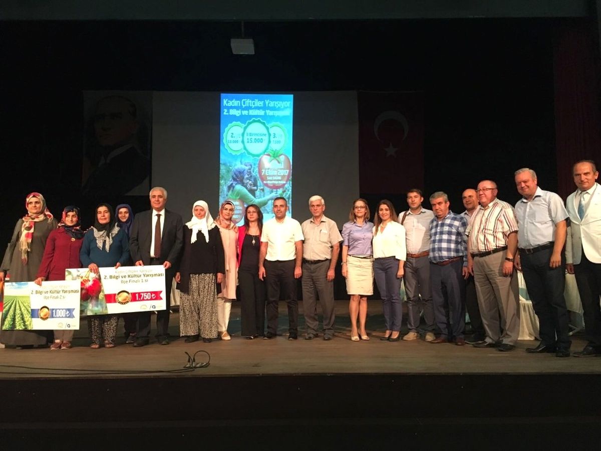 Kadın Çiftçiler Döşemealtı Etabı Yapıldı