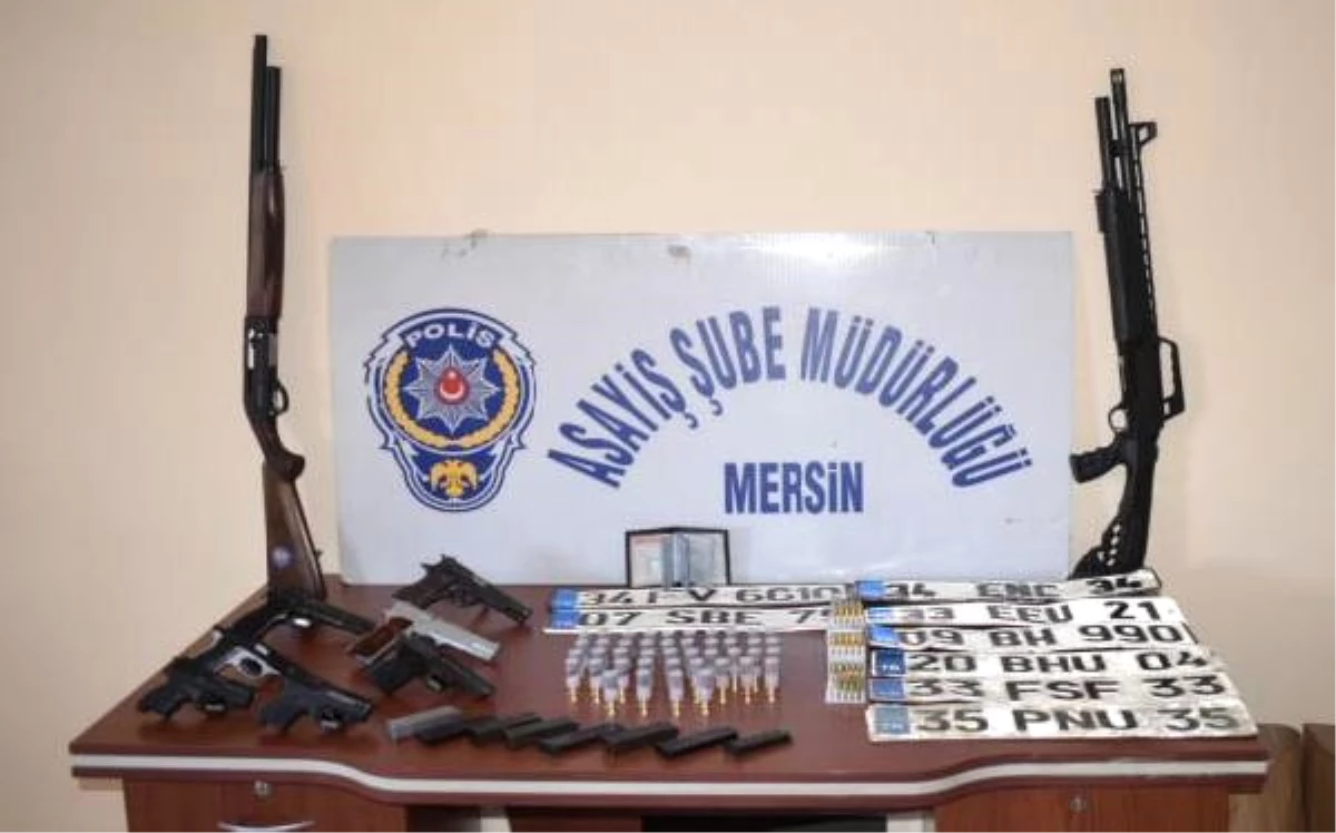Mersin\'de Silah Kaçakçılarına Operasyon