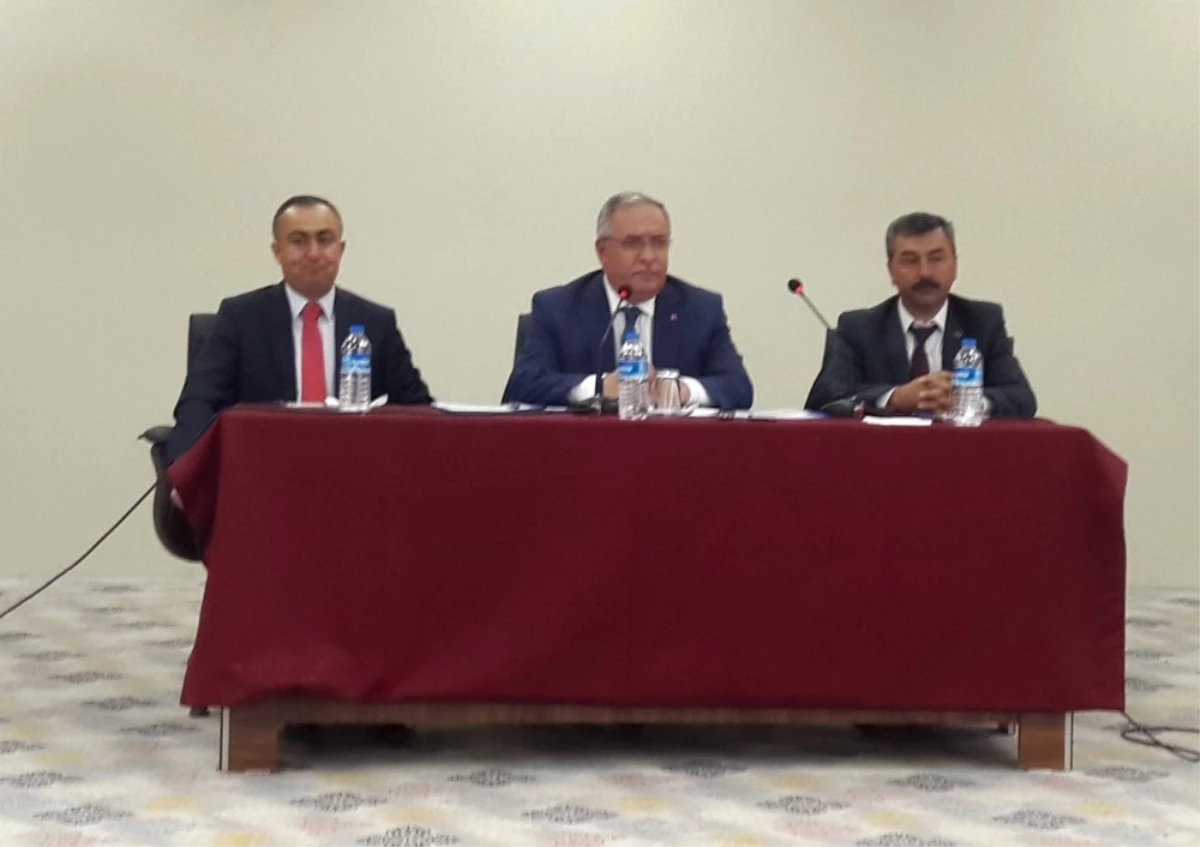 Vali Ahmet Hamdi Nayir: Çalışmalarımızda Bir Başarı İstiyorsak Ekip Çalışmasına Talip Olmalıyız