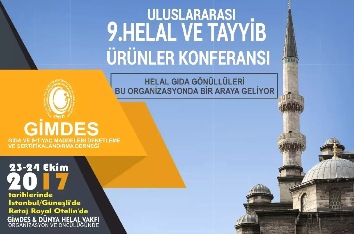 9\'uncu Helal ve Tayyib Ürünler Zirvesine Kısa Süre Kaldı