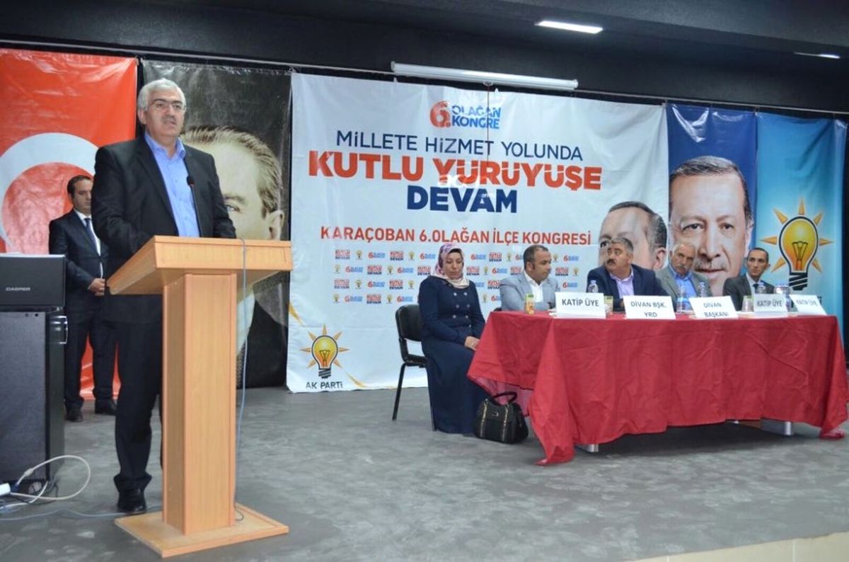 AK Parti Karaçoban 6. Olağan İlçe Kongresi Yapıldı