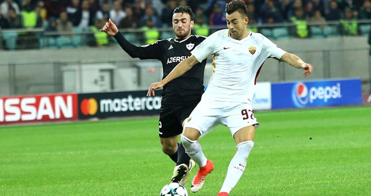 Azeri Ekibi Karabağ, Evinde Roma\'ya Diz Çöktü: 2-1