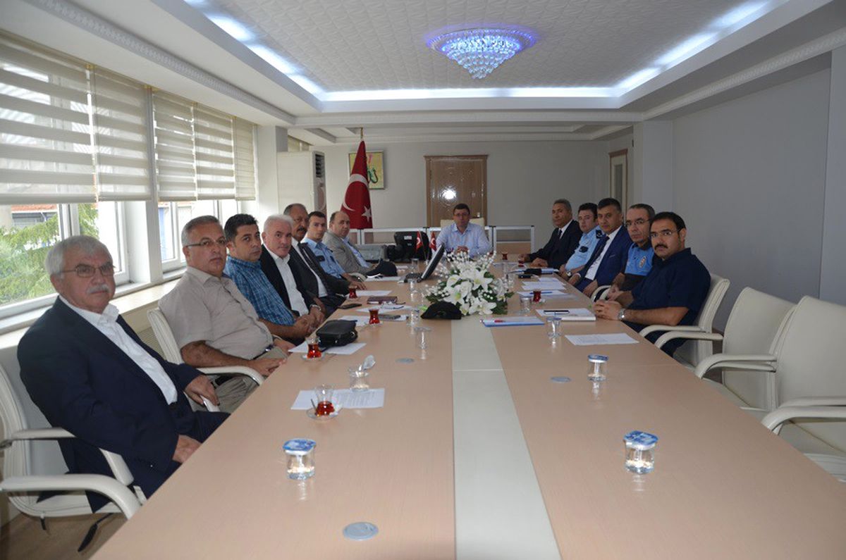 Bafra\'da Güvenlik Toplantısı