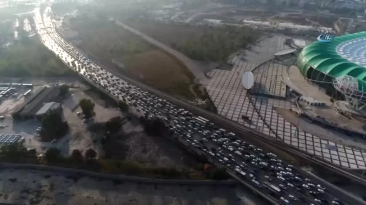 Bursa Trafiğine Droneli Denetim