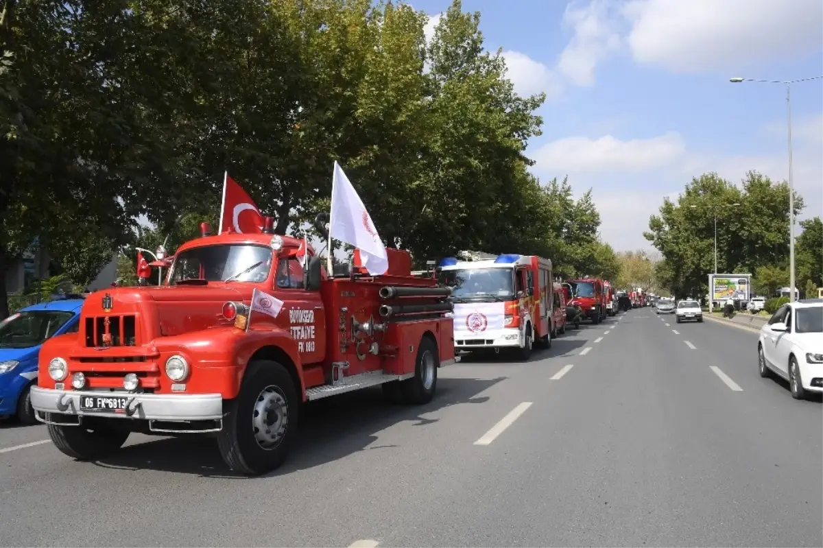 İtfaiye Haftası, Kortej Geçişiyle Kutlandı