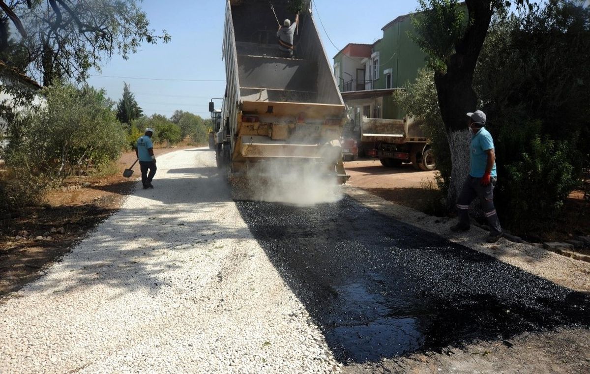 Kepez Belediyesi\'nden Kirişçiler\'e Yeni Asfalt