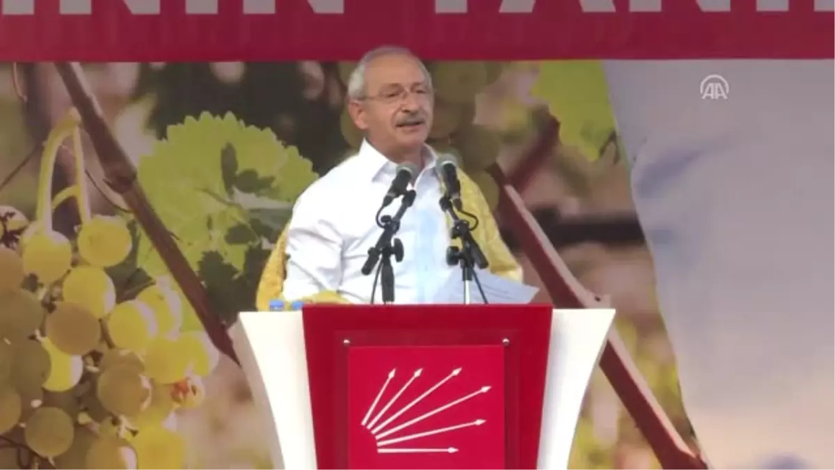 Kılıçdaroğlu: "Alınteri Döküyorsan Başımın Üstünde Yerin Var"