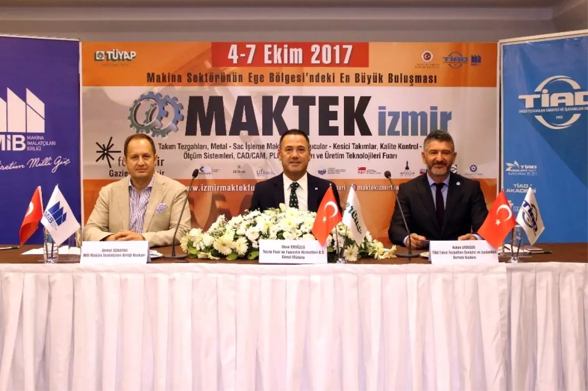 Makine Sektörü İzmir\'de Buluşacak