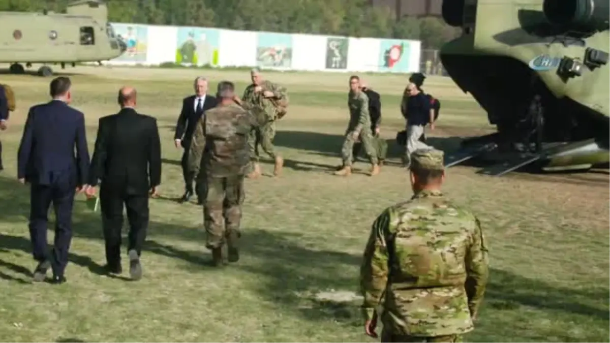 Mattis ve Stoltenberg\'in Afganistan Ziyareti