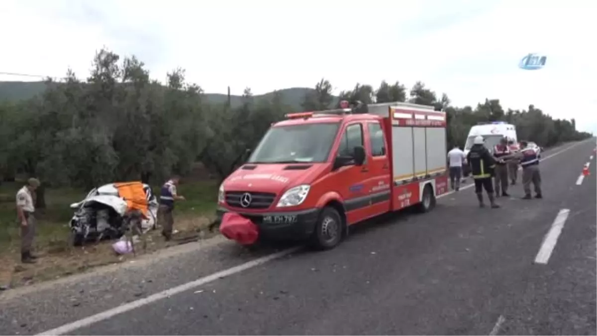 Otomobili Biçen Tır Devrildi: 1 Ölü, 1 Yaralı