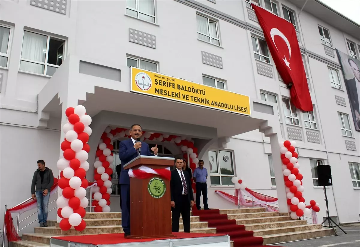 Silivri\'de Lise Ek Hizmet Binası Açılış Töreni