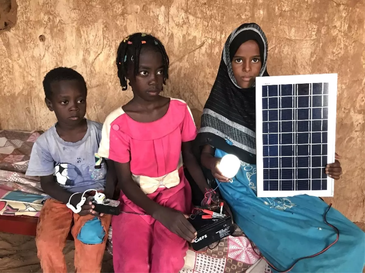 Sudan\'da Solar Enerji Evleri Aydınlattı