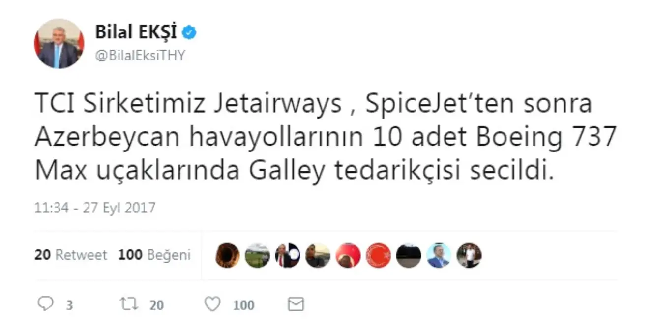 Tcı, Azerbaycan Havayolları\'nın da Galley Tedarikçisi Seçildi