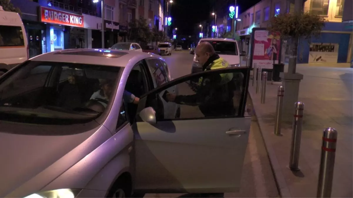 Alkollü Sürücülere Polis Geçit Vermedi