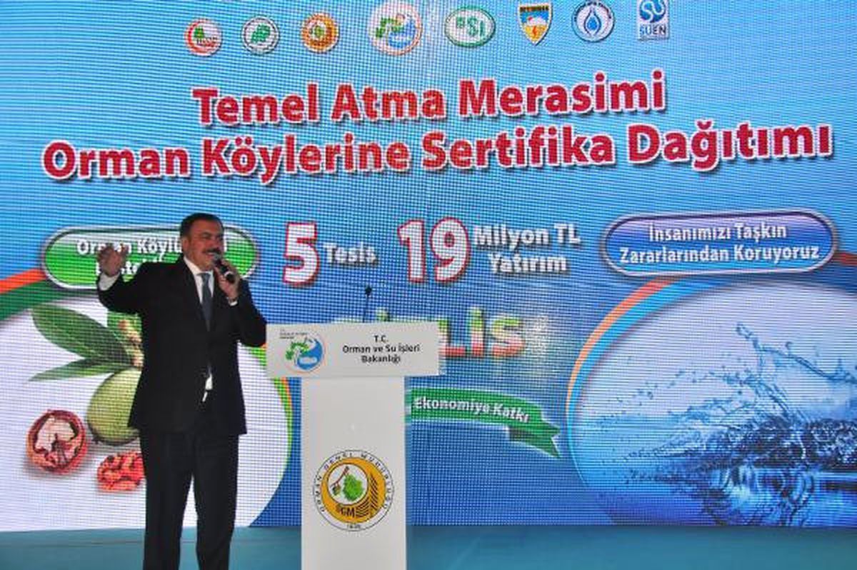 Bakan Eroğlu, Bitlis\'te 5 Projenin Toplu Açılışını Yaptı