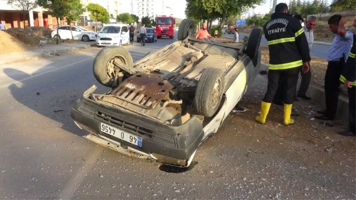 Kahramanmaraş\'ta Trafik Kazası: 1 Yaralı