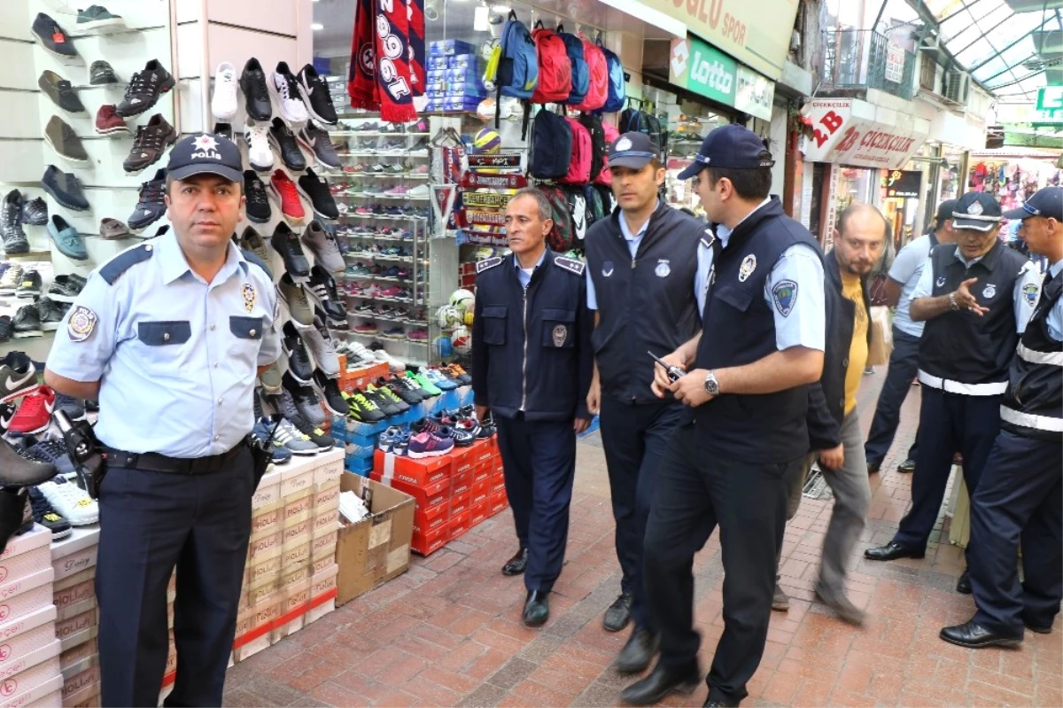 Polis ve Zabıtadan İşgal Denetiminde 9 Bin Lira Ceza