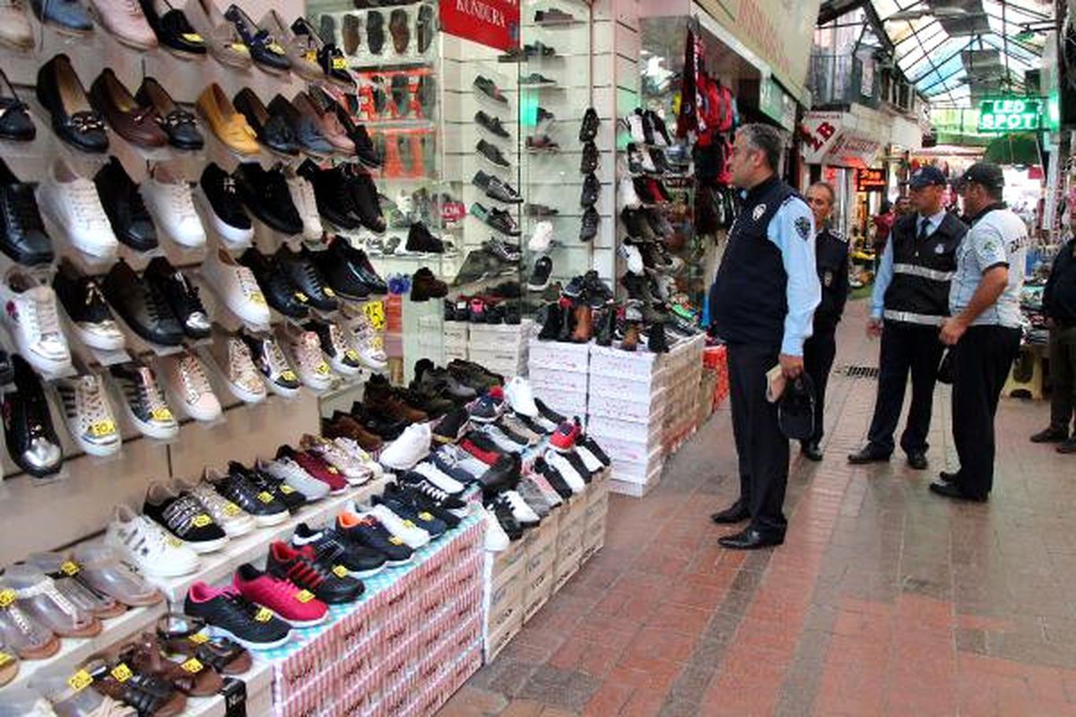 Zonguldak\'ta Kaldırım İşgali Denetimi