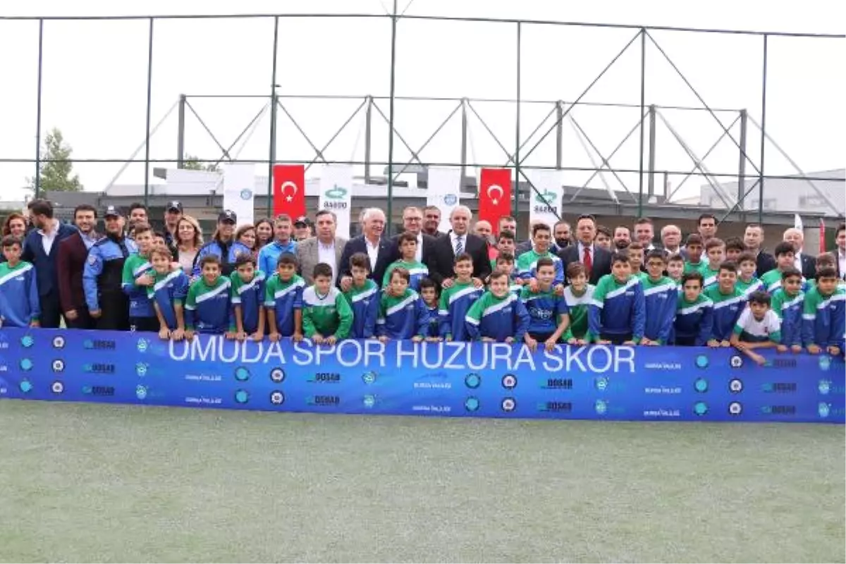 Bursa\'da \'Umuda Spor Huzura Skor\' Projesinin Açılışı Yapıldı