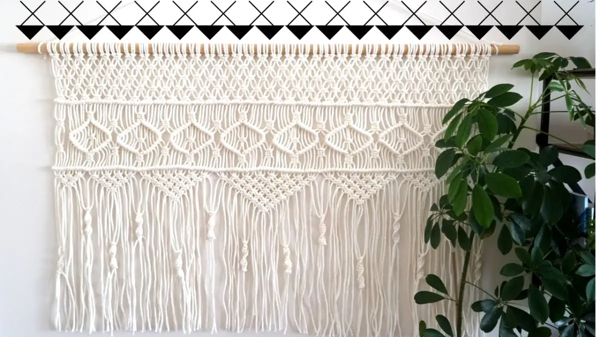 Dıy Makrome Duvar Dekoru / Macrame Wall Hanging