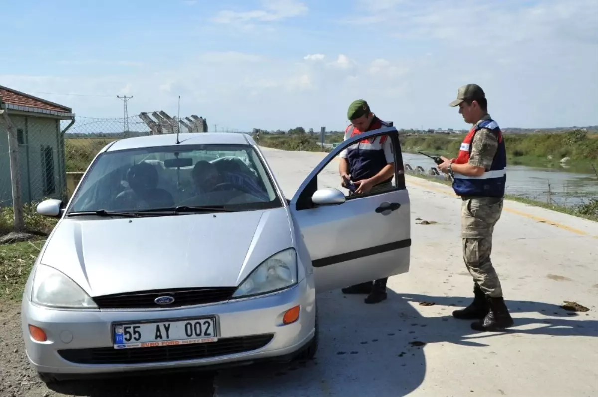 Jandarma Kızılırmak Deltasını Mercek Altına Aldı