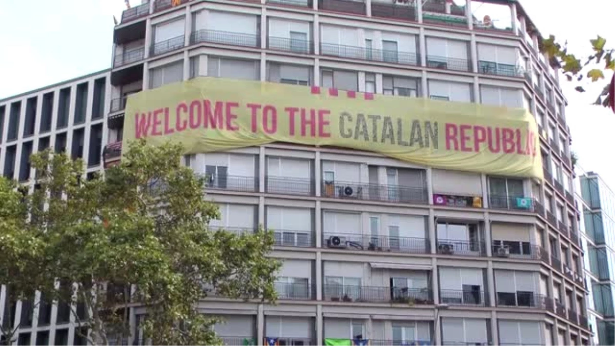 Katalonya\'da Referandum Gerginliği - Barselona