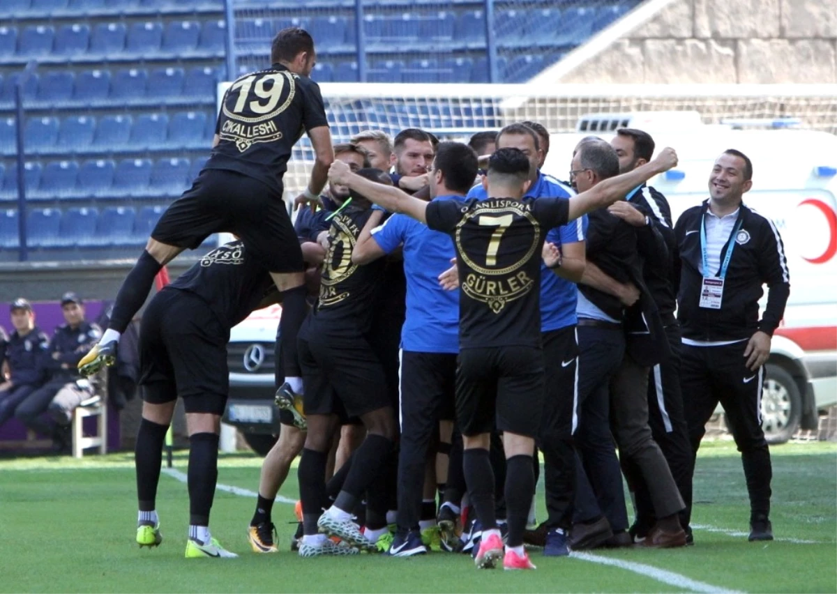 Süper Lig: Osmanlıspor: 2 - Kasımpaşa: 0 (İlk Yarı)